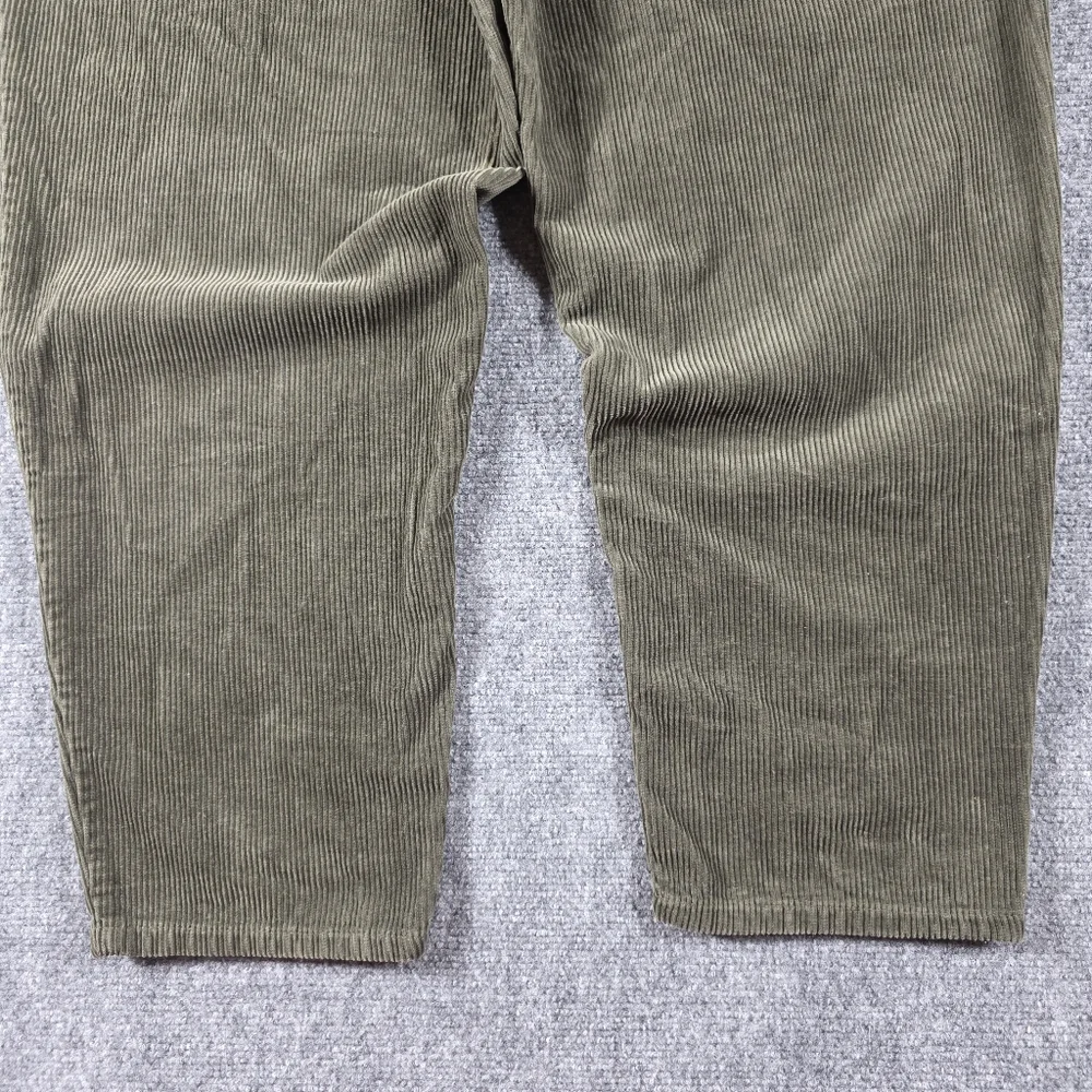 Route 66 Vintage 90s Corduroy Pants High Waist Olive 34x28 Gorpcore